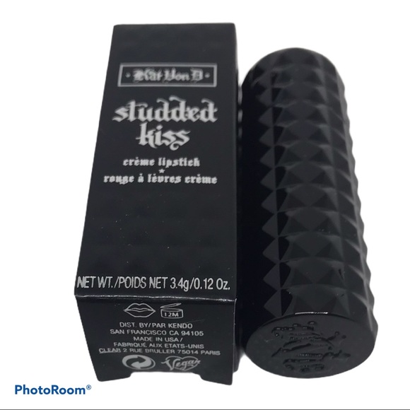 KVD STUDDED KISS CREME LIPSTICK VAMPIRA NEW GOTH Gothic grunge - Picture 4 of 7